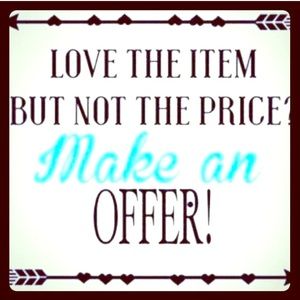 Open to offers! 💕❤️